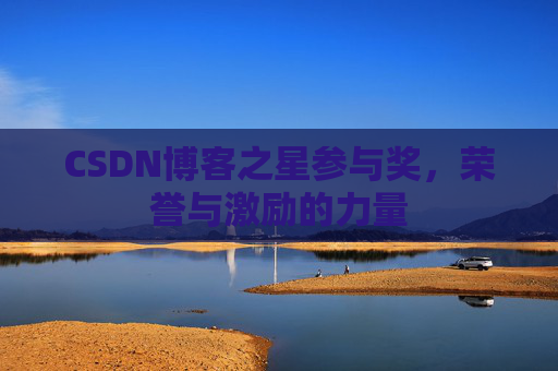 CSDN博客之星参与奖，荣誉与激励的力量